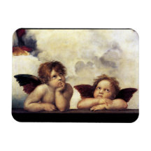 ENGEL/Winged Engel Eckige Magnete
