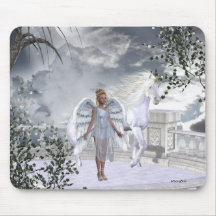Engels-FeeUnicorns Mousepad