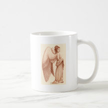 Engels-Frau Tee Haferl