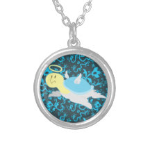 Engels-Schildkröte-Blumenmuster Personalisierter Schmuck