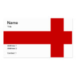 England-Flagge Visitenkarten