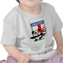 England-Fußball-Panda (helle Hemden)