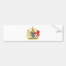 England-Wappen Autoaufkleber