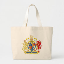 England-Wappen Leinentasche