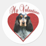 Englisch Cocker spaniel mein Valentinsgruß - Aufkl