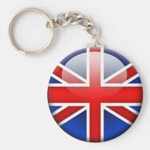 Englische Flagge 2,0 Schlüsselanhänger