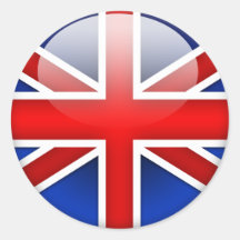Englische Flagge 2,0 Sticker