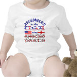 Englische Teil-Front T-shirt