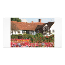 Englischer Hüttengarten, Amersham, Dollars, Großbr Photo Grußkarte