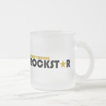 Englisches unterrichtendes Rockstar Teetassen
