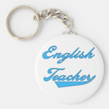 Englischlehrer-Blau Schlüsselbänder