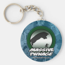 Enormes Pwnage Keychain Schlüsselanhänger
