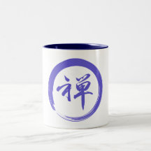Enso Symbol mit Zen-Symbol Teetasse