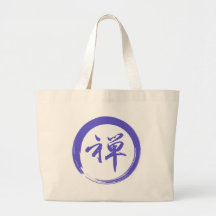 Enso Symbol mit Zen-Symbol Tragetasche