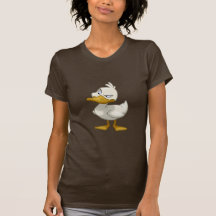 Ente auf einem Hemd