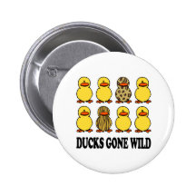 Enten wild gegangen button