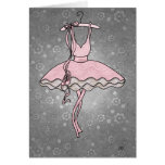 Entgasten Ballerina-Karte