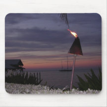 Entspannung am Sonnenuntergang - Mousepad