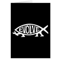 Entwickeln Sie Fische Grußkarte