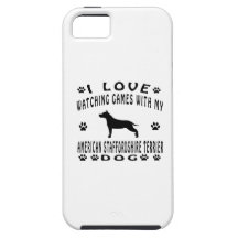 Entwürfe amerikanischen Staffordshires Terrier Hülle Fürs iPhone 5