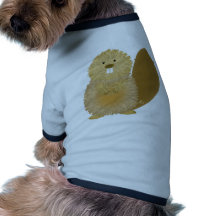 Entzückende Tierzeichnungen: Biber Hund Tshirts