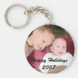 Entzückendes Foto Keychain Schlüsselbänder