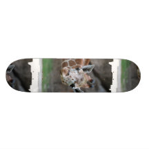 Entzückendes Giraffen-Skateboard Individuelle Skateboarddecks
