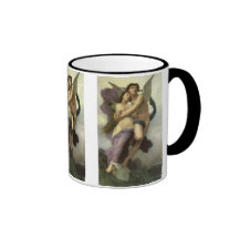 Entzückung durch Bouguereau, Vintage viktorianisch Kaffee Haferl