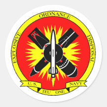 EODTEU1 RUNDER STICKER