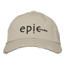 EpicEveryDay Standard-Reihe gestickter Hut Bestickte Baseballkappe