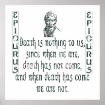 Epicurus Posterdruck