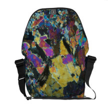 Epidote-abstrakte Kunst-Rickshaw-Bote-Tasche Kurier Taschen