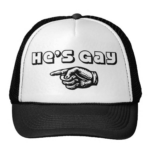 Er ist homosexuell baseball mütze
