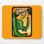 Erbsen Mousepad