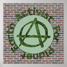Erdaktivist Plakate