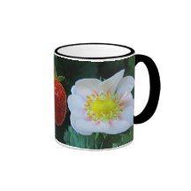 ErdbeerBlume ~ Becher Kaffee Tasse