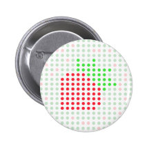 Erdbeere Anstecknadelbuttons