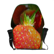 Erdbeerflecken-Rickshaw-Bote-Tasche Kurier Taschen