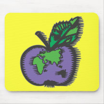 Erde Apple Mauspads