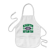 Erde, die Team-Geschenk recycelt Schürze