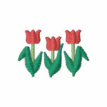 Erde lacht in den Blumen Besticktes Kapuzenpulli