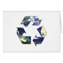 Erde - recycelnd karten