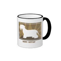 Erdiges Cesky Terrier Tee Haferl
