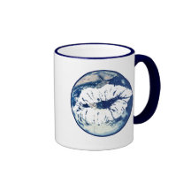 Erdlippen küssen die Erde Tee Tasse