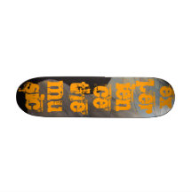 erfahren Sie die Musik Individuelle Skatedecks
