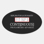 Erforschungs-[von] Menschlichkeit Rendlesham binär Sticker