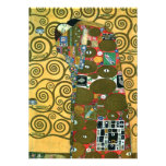 Erfüllung (die Umarmung) durch Gustav Klimt Einladung
