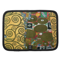 Erfüllung (die Umarmung) durch Gustav Klimt Folio Planer