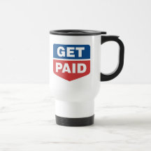 Erhalten Sie zahlend Tasse