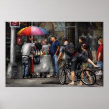 Erhalten von einem Snowcone Plakatdrucke